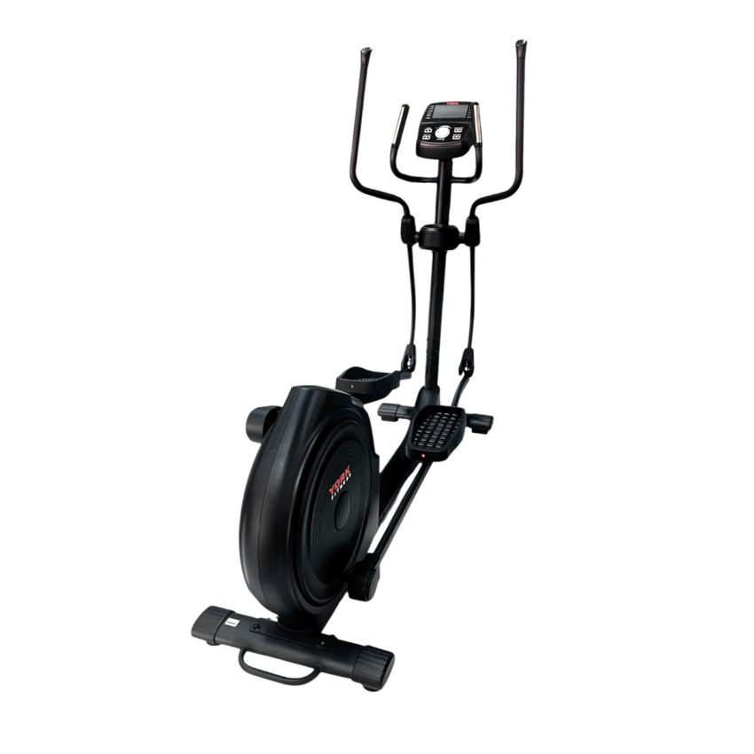 Sport Line York elliptical bike with adjustable resistance and digital display, ideal for low-impact cardio workouts.