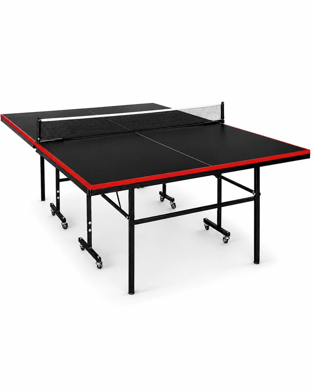 LifeTop TT202 Black/Red Indoor Table Tennis Table