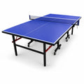 LifeTop TT202 Blue Indoor Table Tennis Table – Foldable Ping Pong Table