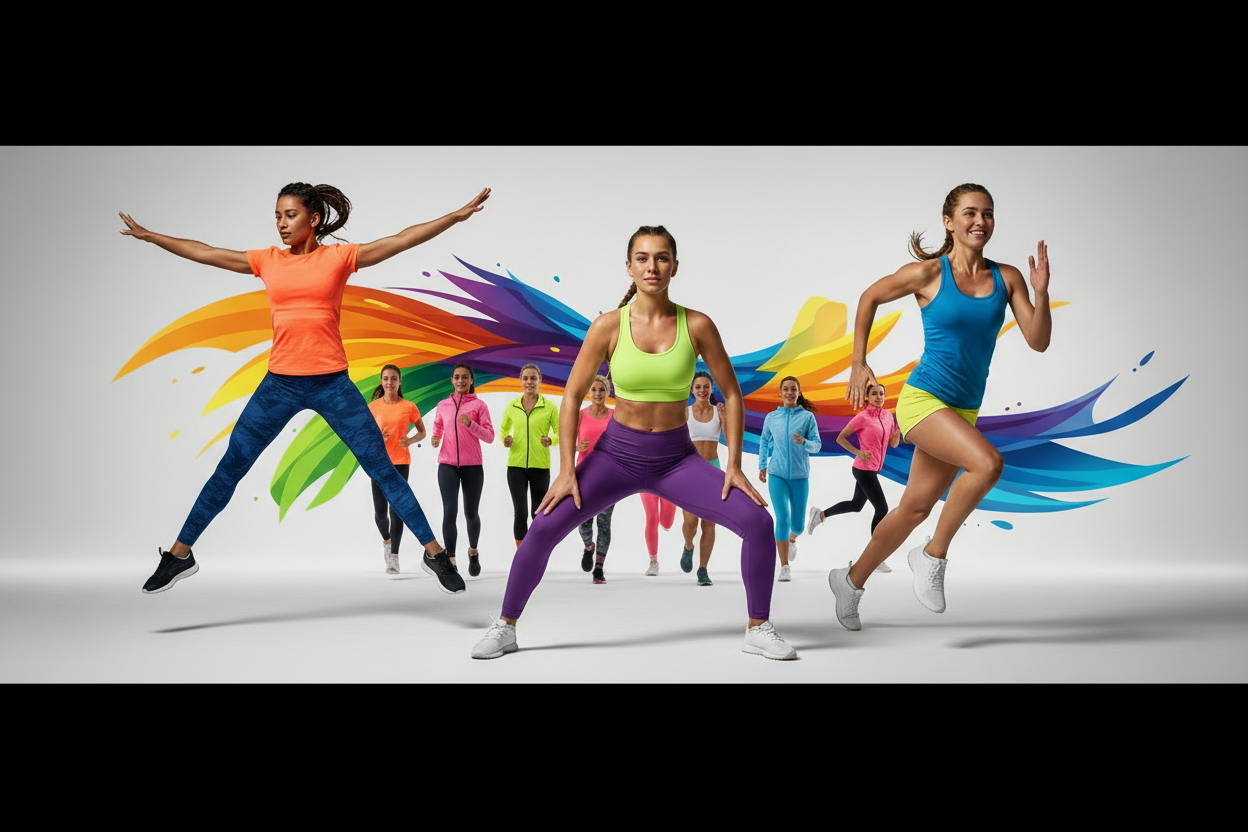Women's Athletic Wear - No Lines